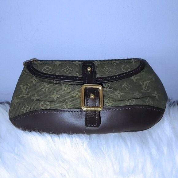 Louis Vuitton Anne Sophie pochette clutch mini lin Y2K EUC - Picture 1 of 12